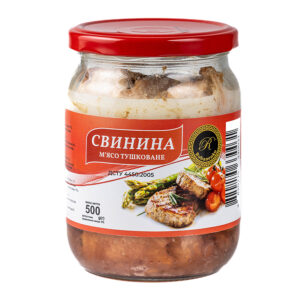 М’ясо тушковане Свинина 500г